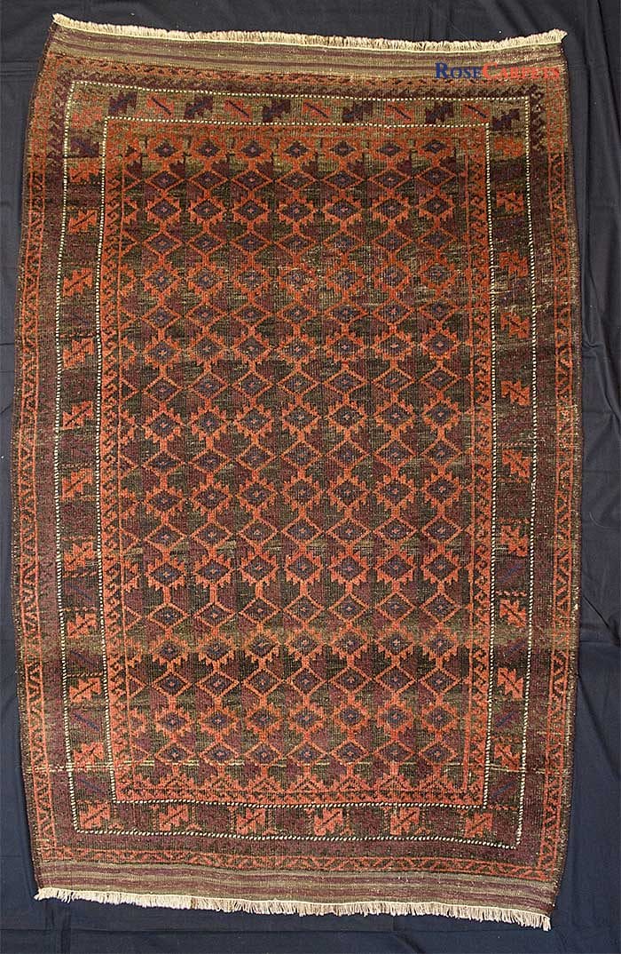Tappeto Belucistan vecchia manifattura Misure: 178×120 cm Codice: 2408